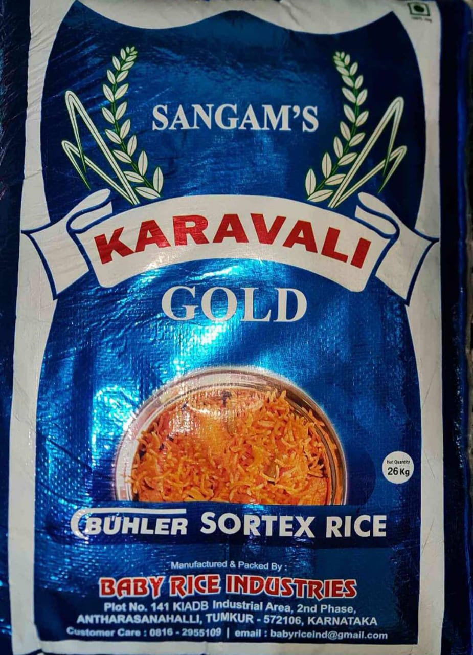 D karavali sona steam rice 26kg